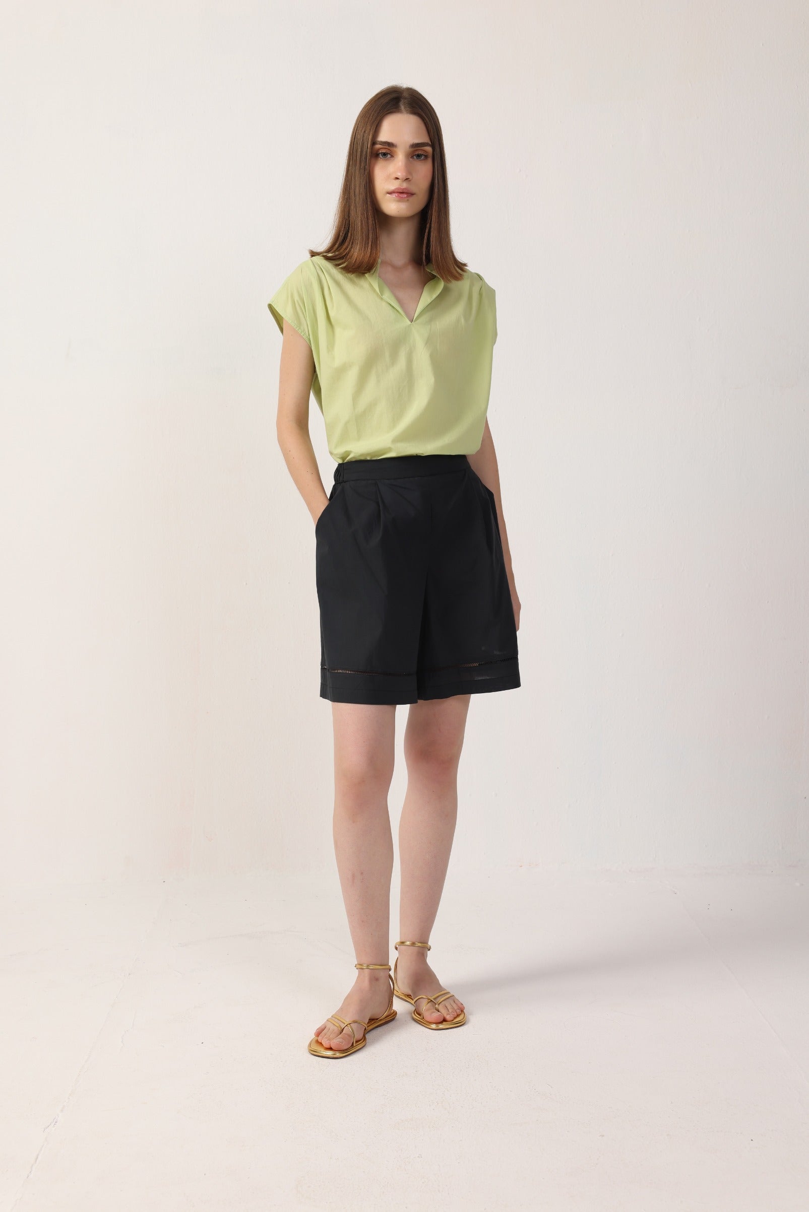 Brisa Shorts - Cotton Poplin
