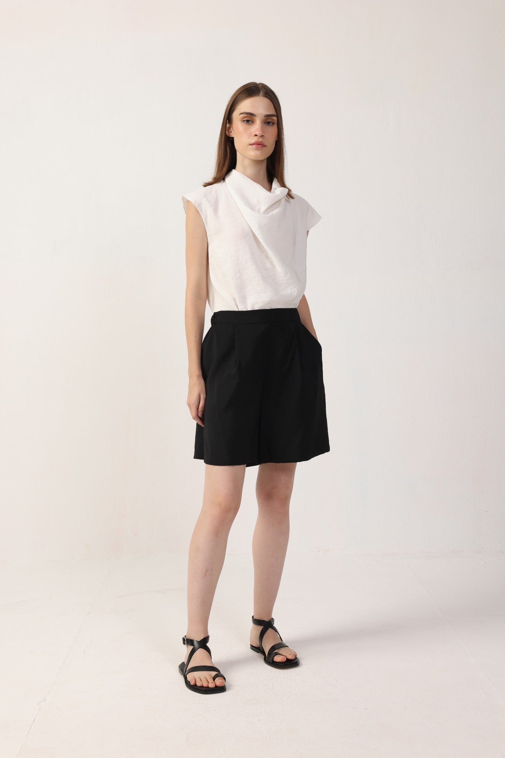 Brisa Shorts - Vintage Cupro