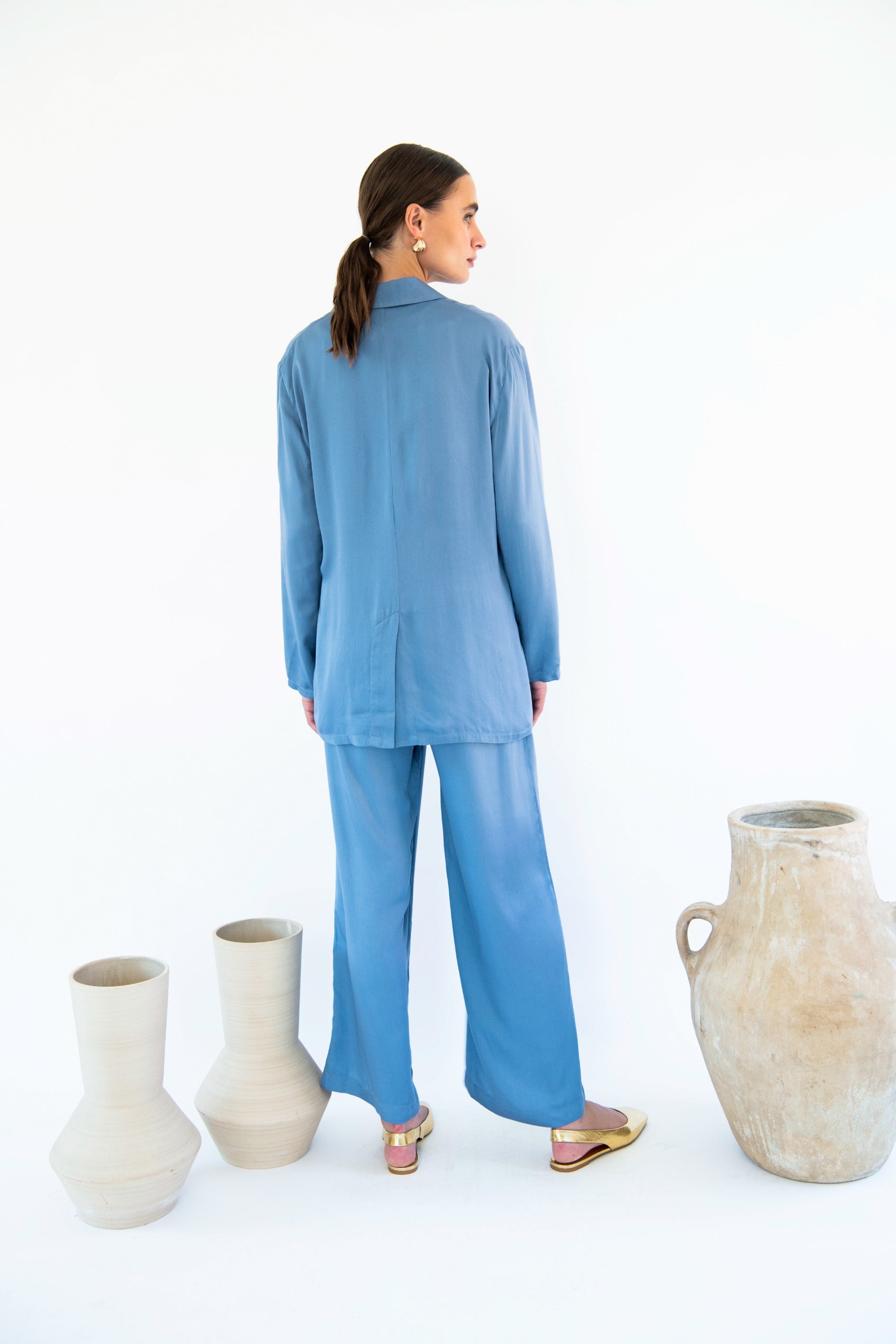 Carina Cropped Palazzo Pants