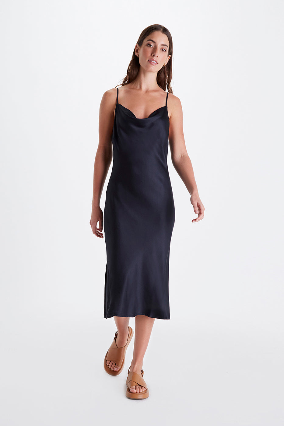 Cowl Neck Dress