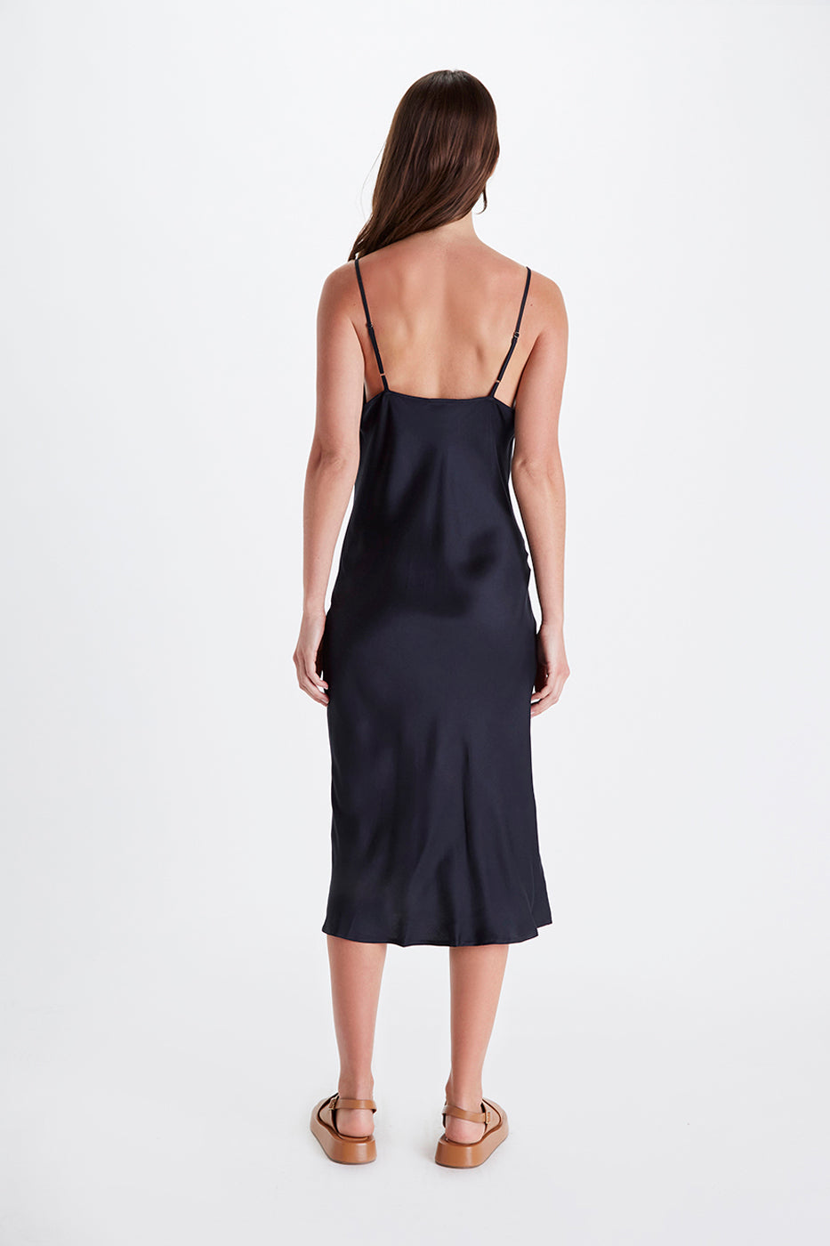 Cowl Neck Midi Dress FW24