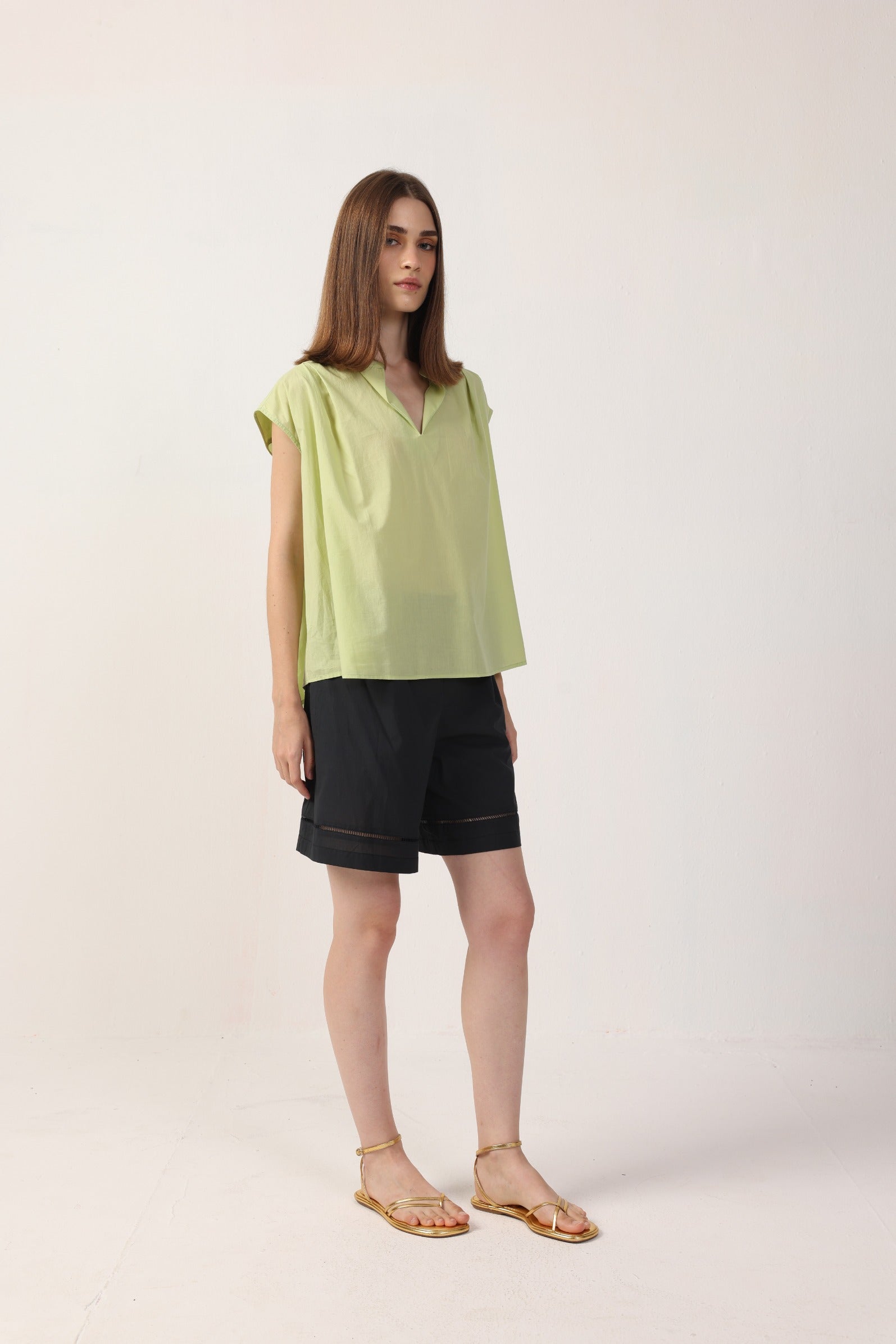 Elettra Blouse - Cotton Poplin
