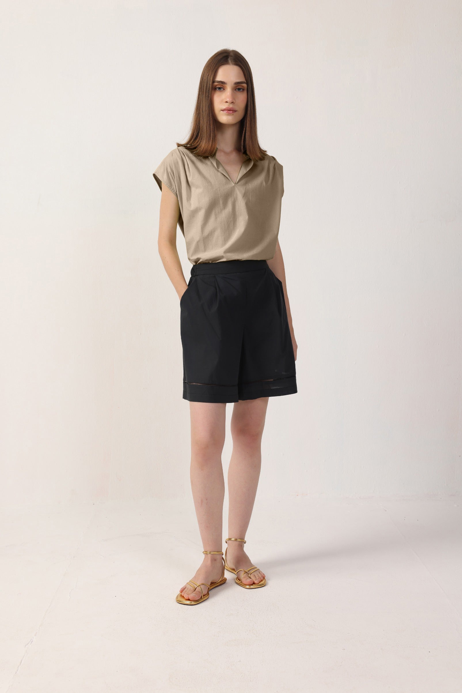 Elettra Blouse - Cotton Poplin