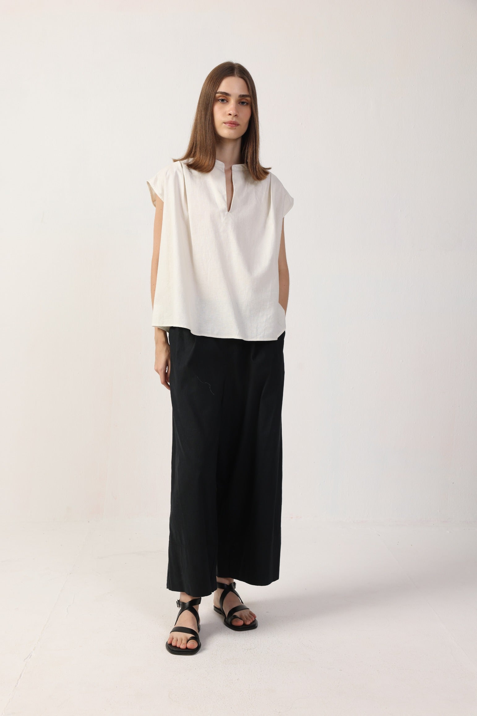 Elettra Blouse-Linen