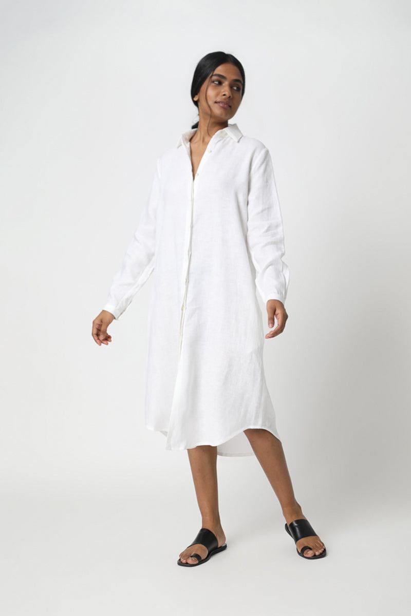 Essential Shirt Dress - Linen