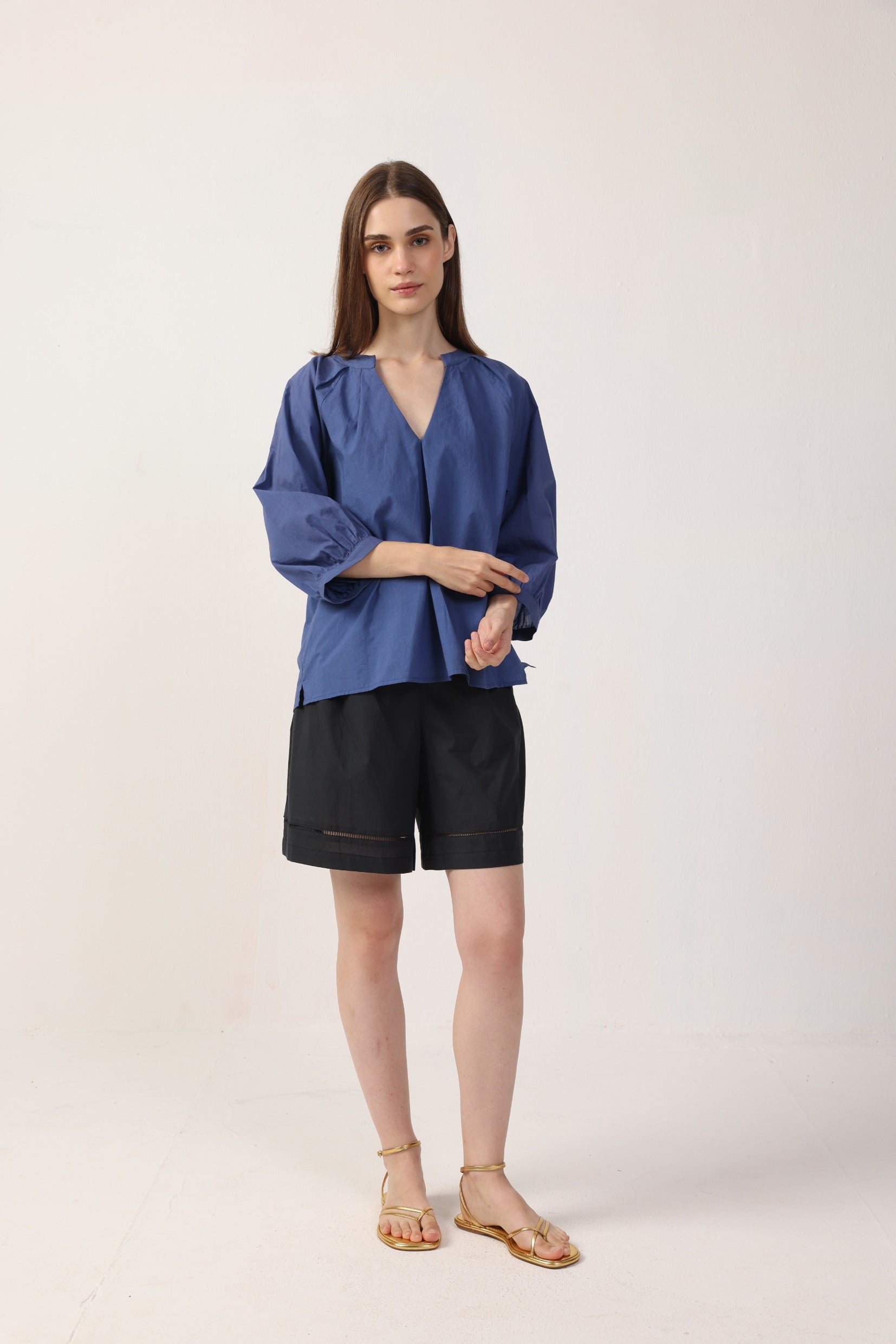 Estee Blouse - Cotton Poplin