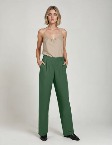 Garbo Pants - Dobby Crepe