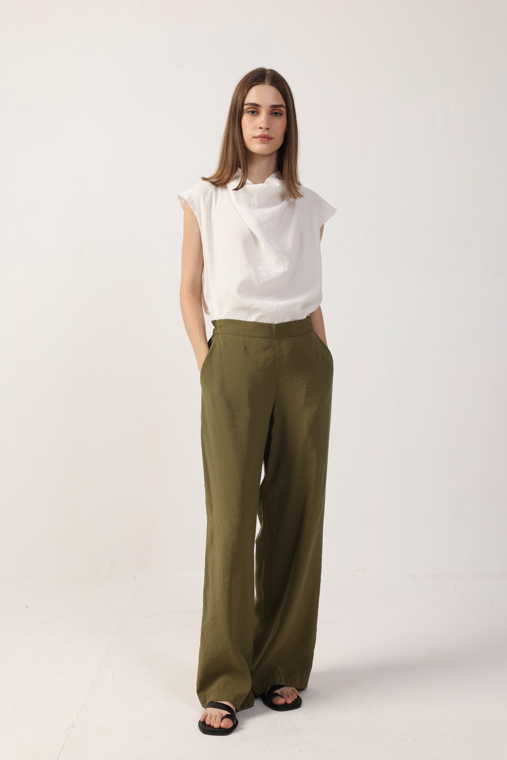 Giada Pants - Vintage Cupro