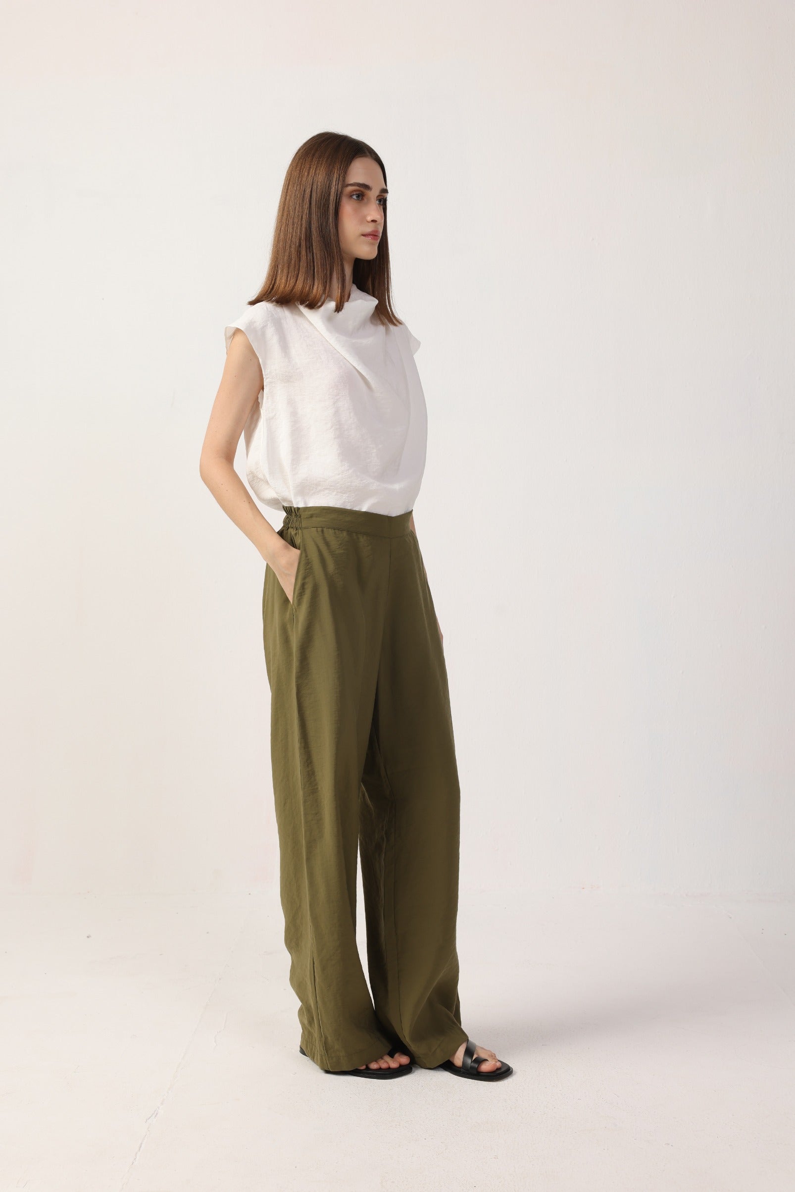 Giada Pants - Vintage Cupro