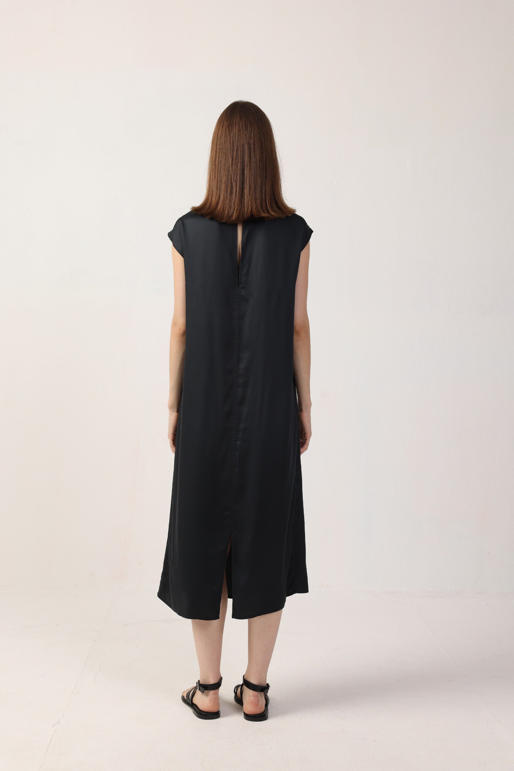 Gisele Midi Dress - Vintage Cupro