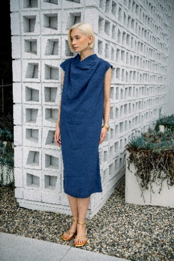 Gisele Midi Dress - Vintage Cupro