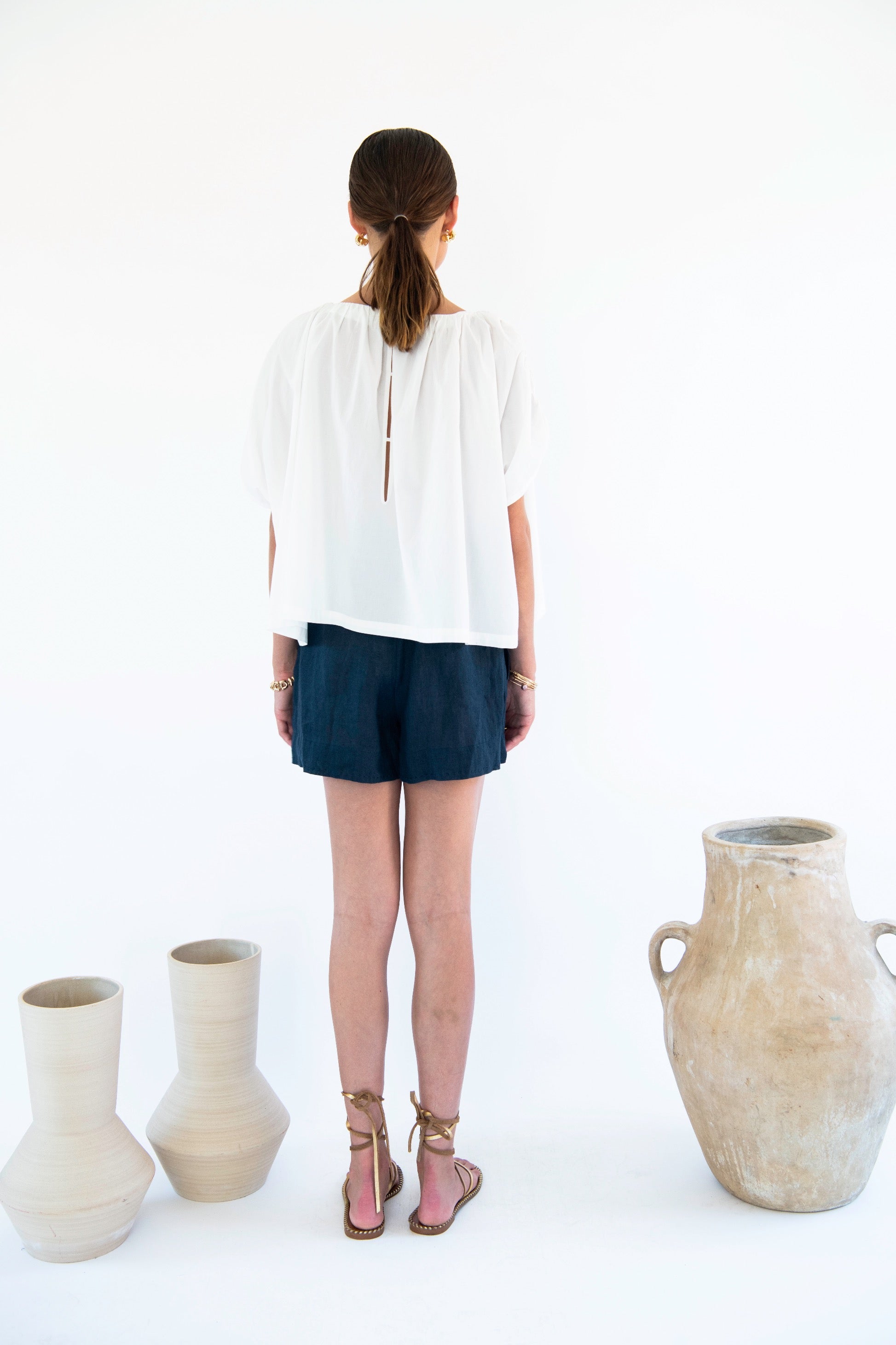 Julietta Blouse - Cotton Poplin