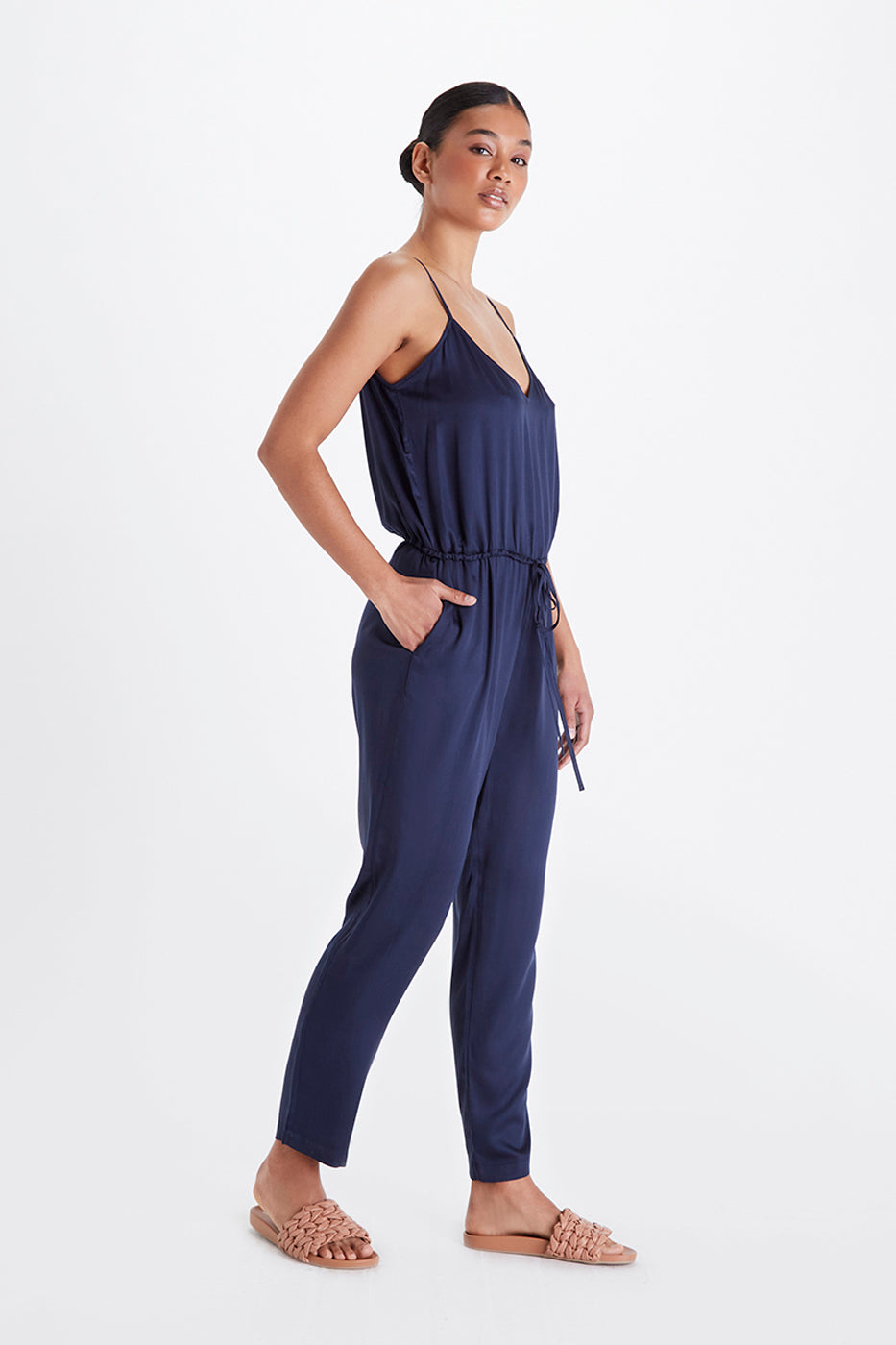Sydney Drawstring Jumpsuit